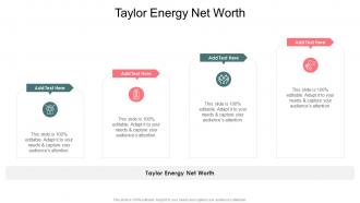 Taylor Energy Net Worth In Powerpoint And Google Slides Cpb