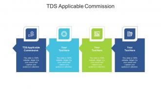 Tds applicable commission ppt powerpoint presentation show outfit cpb