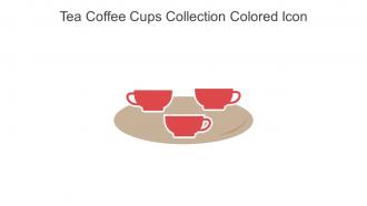 Tea Coffee Cups Collection Colored Icon In Powerpoint Pptx Png And Editable Eps Format