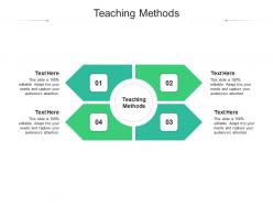 Teaching methods ppt powerpoint presentation pictures slides cpb