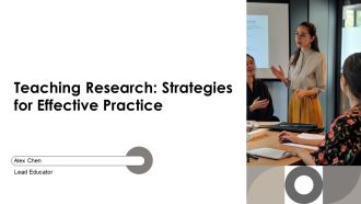 Teaching Research Strategies For Effective Practice PPT PowerPoint AT