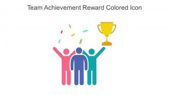 Team Achievement Reward Colored Icon In Powerpoint Pptx Png And Editable Eps Format