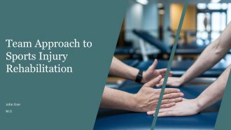 Team Approach To Sports Injury Rehabilitation PPT Structure AT