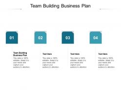 Team building business plan ppt powerpoint presentation file icons cpb