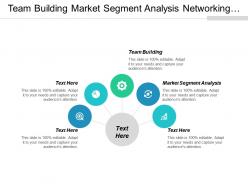 Team building market segment analysis networking communication strategy cpb