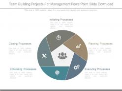 Team Building Projects For Management Powerpoint Slide Download