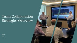 Team Collaboration Strategies Overview PPT Example AT
