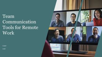 Team Communication Tools For Remote Work PPT Summary AT