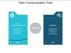 Team communication tools ppt powerpoint presentation styles example cpb