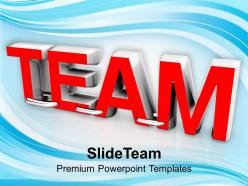 Team Concept Business Teamwork PowerPoint Templates PPT Themes And Graphics 0213