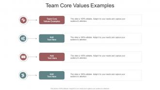 Team Core Values Examples In Powerpoint And Google Slides Cpb