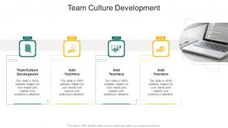 Team Culture Development In Powerpoint And Google Slides Cpb