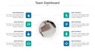 Team Dashboard In Powerpoint And Google Slides Cpb