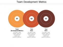 Team development metrics ppt powerpoint presentation summary templates cpb
