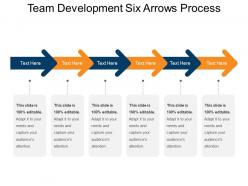 Team development six arrows process