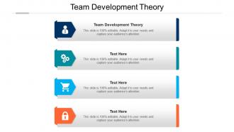 Team development theory ppt powerpoint presentation icon influencers cpb