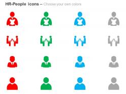Team discussion business peoples ppt icons graphics