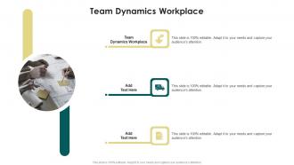 Team Dynamics Workplace In Powerpoint And Google Slides Cpb