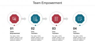 Team empowerment ppt powerpoint presentation model summary cpb