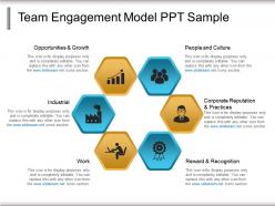 Team engagement model ppt sample