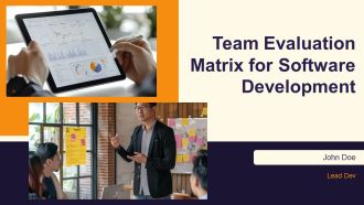 Team Evaluation Matrix For Software Development PPT Structure AT