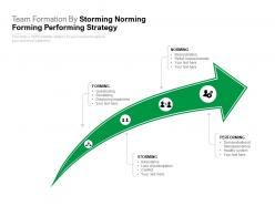 Team formation by storming norming forming performing strategy