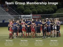 Team group membership image