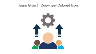 Team Growth Cogwheel Colored Icon In Powerpoint Pptx Png And Editable Eps Format