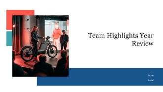 Team Highlights Year Review PPT Template AT