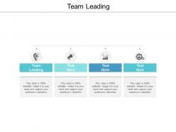 Team leading ppt powerpoint presentation file inspiration cpb