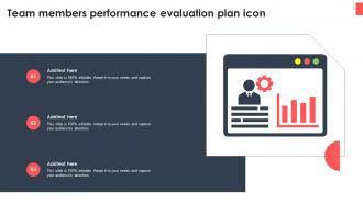 Team Members Performance Evaluation Plan Icon