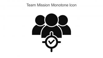 Team Mission Monotone Icon In Powerpoint Pptx Png And Editable Eps Format