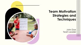 Team Motivation PPT Summary AT