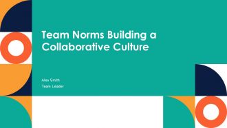 Team Norms Building A Collaborative Culture PPT Outline ACP Team Norms Building A Collaborative Culture PPT Outline ACP