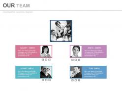 Team of expert for business strategies powerpoint slides