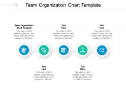 Team organization chart template ppt powerpoint presentation slides ideas cpb