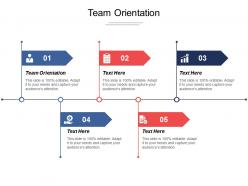 Team orientation ppt powerpoint presentation infographic template microsoft cpb