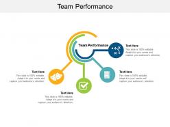 Team performance ppt powerpoint presentation infographic template gridline cpb
