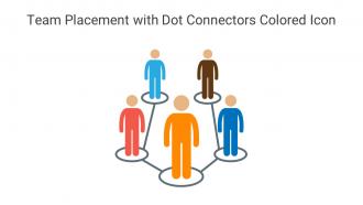 Team Placement With Dot Connectors Colored Icon In Powerpoint Pptx Png And Editable Eps Format