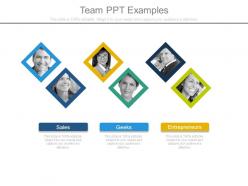 Team ppt examples