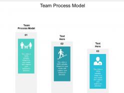 Team process model ppt powerpoint presentation outline show cpb