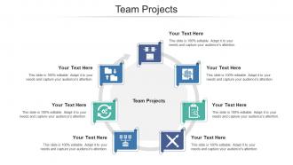 Team projects ppt powerpoint presentation outline smartart cpb