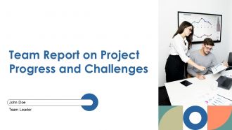 Team Report On Project Progress And Challenges PPT Structure ACP