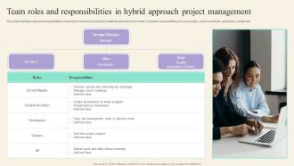 Team Roles And Responsibilities In Hybrid Approach Project Management