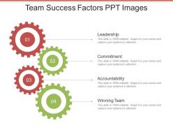 Team Success Factors Ppt Images