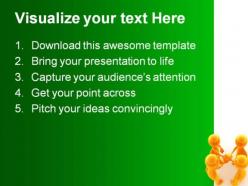 Team success powerpoint templates and powerpoint backgrounds 0811
