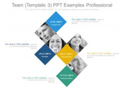 Team template3 ppt examples professional