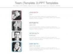 Team template3 ppt templates