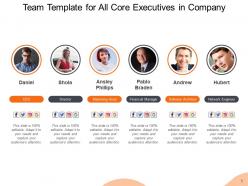 Team Template Designation Along Skills Hierarchy Board Company