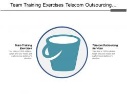 Team training exercises telecom outsourcing services performance management cpb